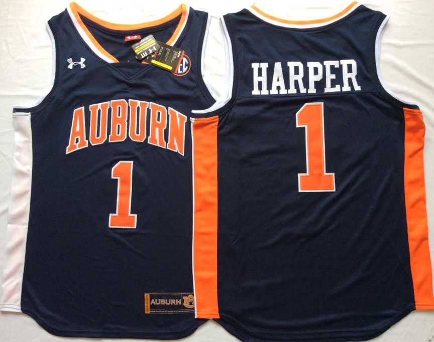 Auburn Tigers 1 Jared Harper Navy College Basketball Jersey,We sell and wholesale Auburn Tigers 1 Jared Harper Navy College Basketball Jersey on line form chian!